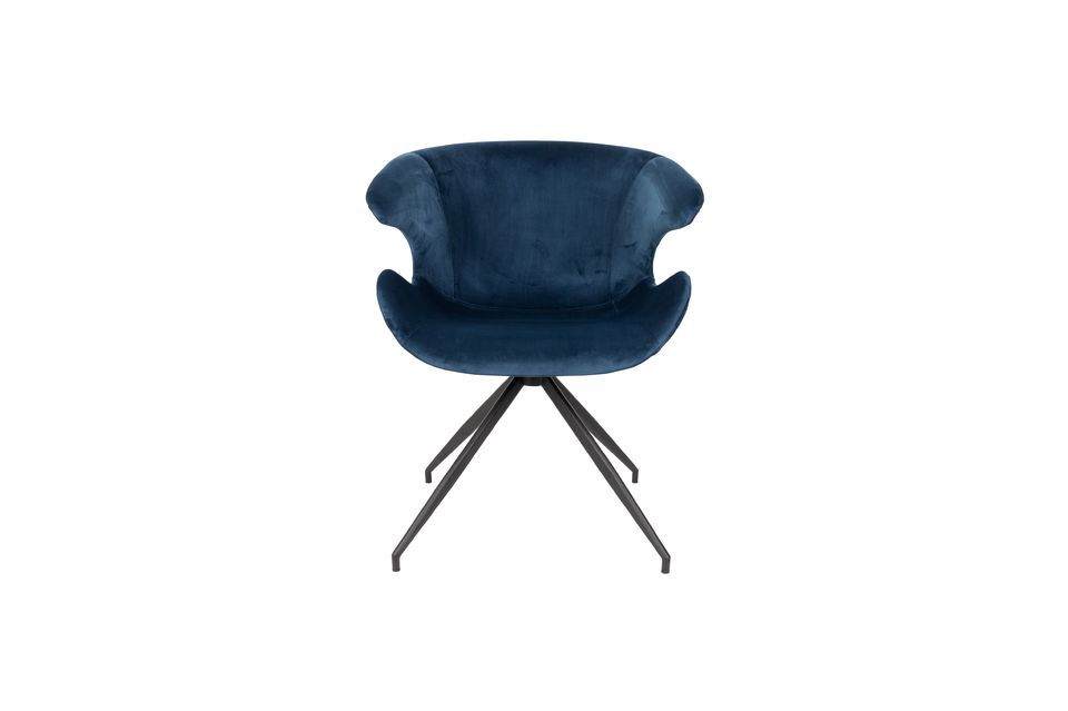 Mia Blue Armchair - 10