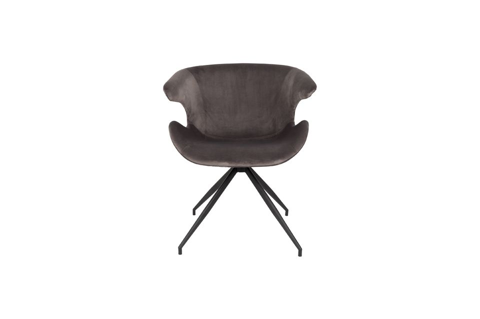 Mia Grey Armchair - 5