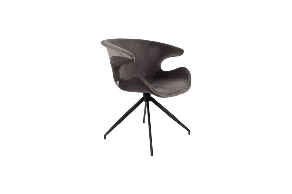 Mia Grey Armchair Zuiver