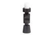 Miniature Midi black mango wood candlestick 4