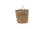 Miniature Mira beige hemp basket Clipped