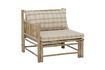 Miniature Modular sofa left corner in bamboo Korfu 4