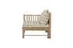 Miniature Modular sofa left corner in bamboo Korfu 5