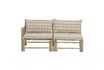 Miniature Modular sofa left corner in bamboo Korfu 8