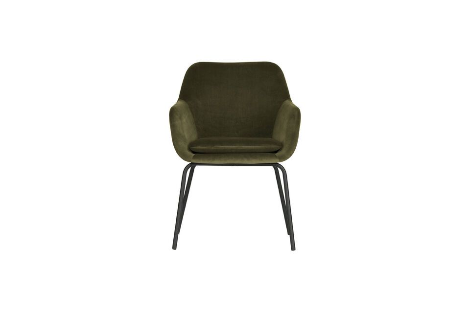 Mood green velvet chair Vtwonen