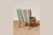 Miniature Multicolor fabric armchair Indiana 3