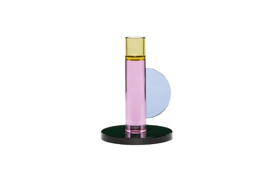 Multicolored crystal candlestick Astro Clipped