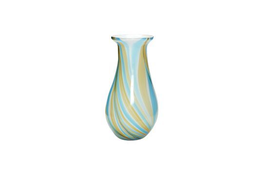 Multicolored glass vase Kaleido Clipped