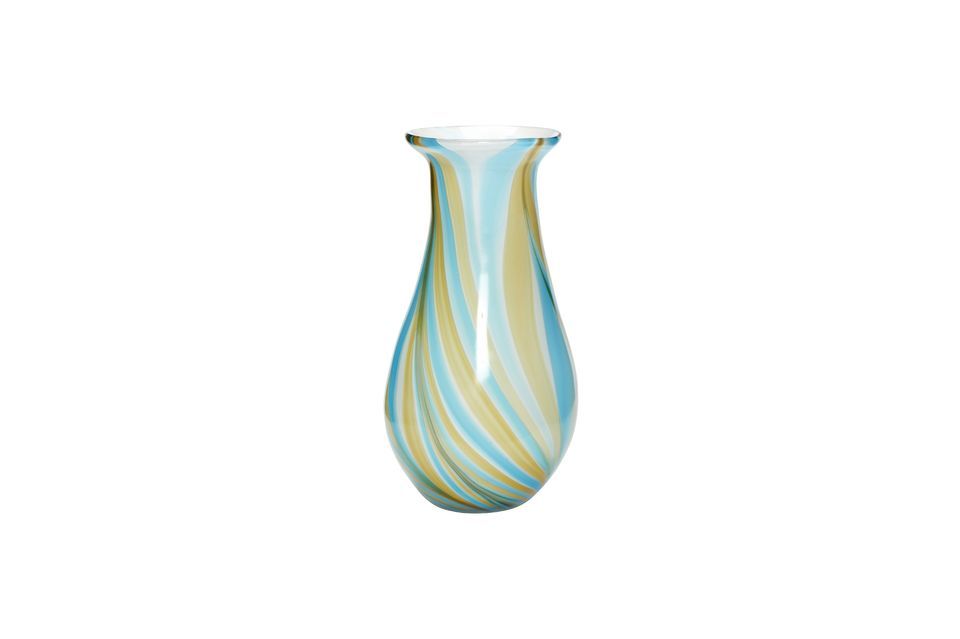 Multicolored glass vase Kaleido - 3