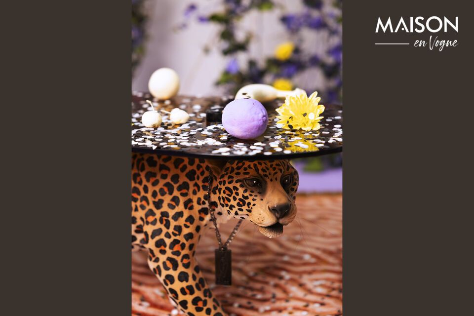 The Dope as Hell multicolored resin coffee table