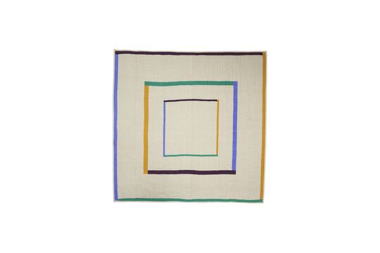 Multicoloured Cotton Bedspread 260x260 Twist