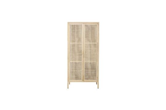 Natural pine wardrobe Mariana Clipped