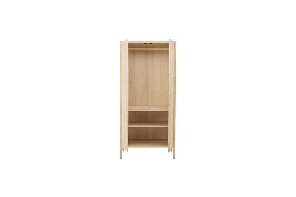 Natural pine wardrobe Mariana - 7