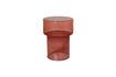 Miniature Neo red glass side table 2