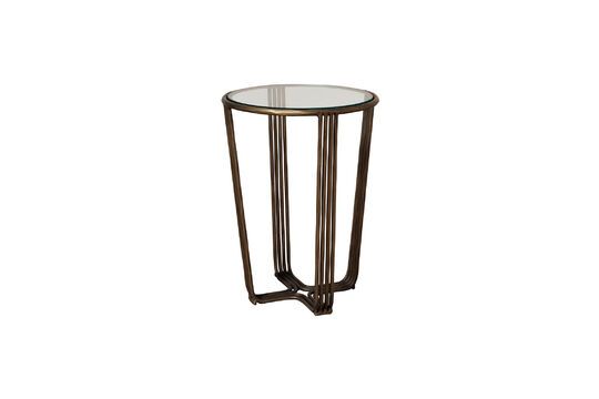 New copper metal side table