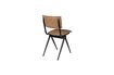 Miniature New Willow Mocha Chair in split leather 8
