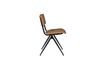 Miniature New Willow Mocha Chair in split leather 9
