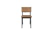 Miniature New Willow Mocha Chair in split leather 10