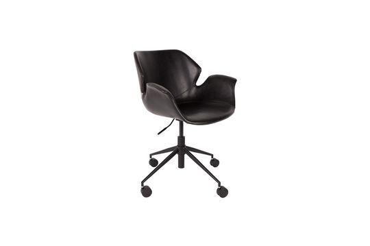 Nikki All Black Office chair