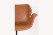 Miniature Nikki All Brown Office Chair 6