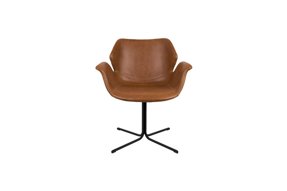 Nikki armchair all brown - 7