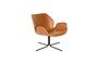 Miniature nikki Lounge chair brown Clipped