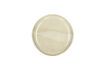 Miniature Nougat beige porcelain aperitif plate 1