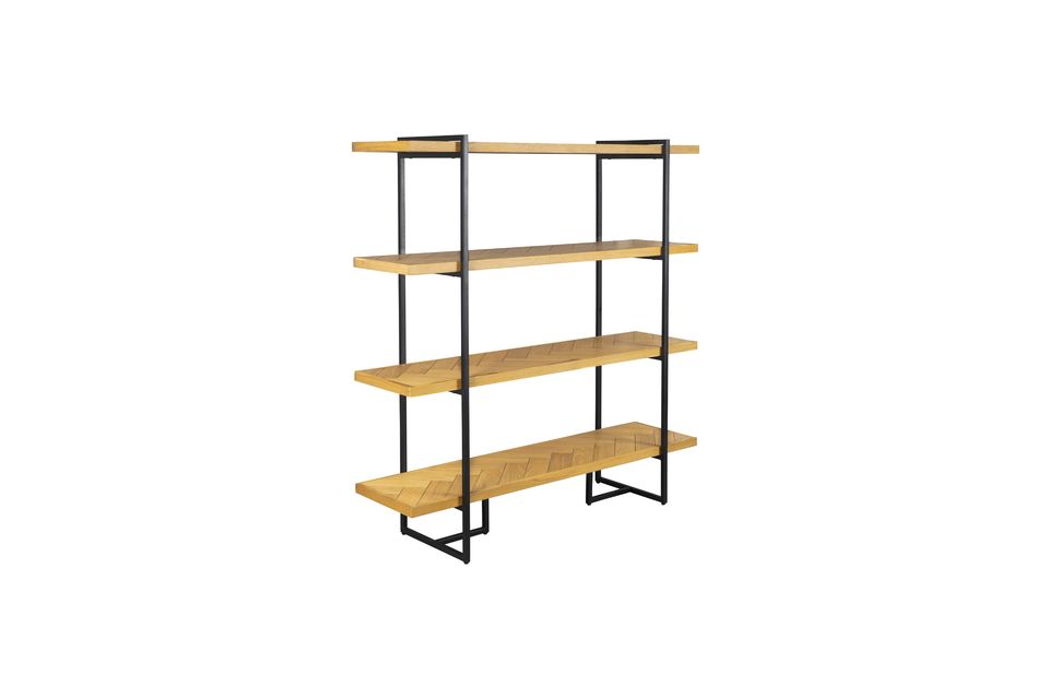 Oak wood bookcase Class - 8