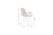 Miniature Ochre boucle fabric chair Franky 12