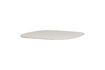 Miniature Off-white ash wood table top 130x130 Tablo 4