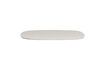 Miniature Off-white ash wood table top 130x130 Tablo 1