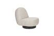 Miniature Off-white fabric armchair Eden 1