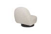Miniature Off-white fabric armchair Eden 4