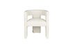 Miniature Off-white fabric chair Medina 1