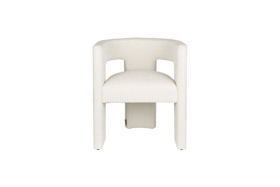 Off-white fabric chair Medina DutchBone