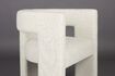 Miniature Off-white fabric chair Medina 4