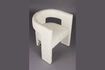 Miniature Off-white fabric chair Medina 5
