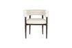 Miniature Off-white fabric chair Sela 1