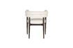 Miniature Off-white fabric chair Sela 11