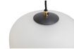 Miniature Off-white glass pendant lamp Micah 3