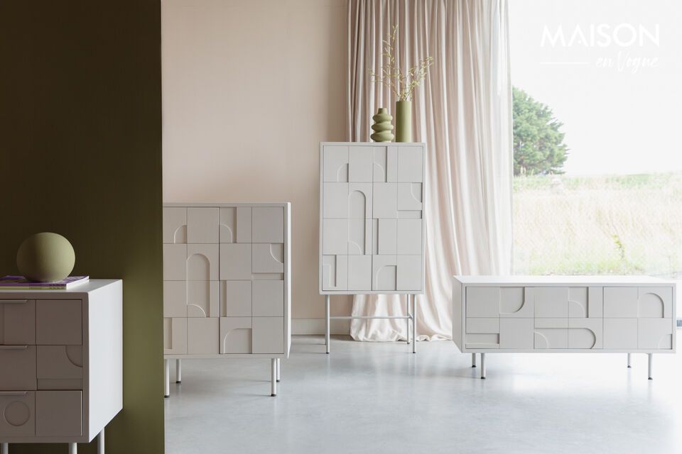 Soothing elegance for a contemporary interior.
