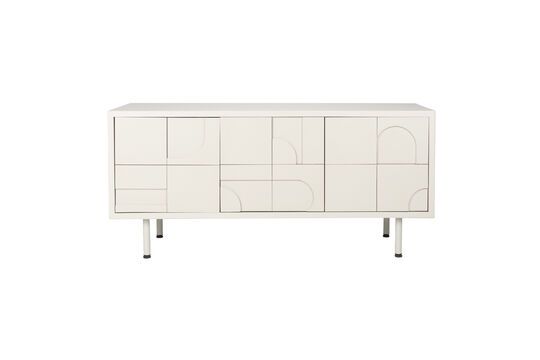 Off-white low wood sideboard Funk