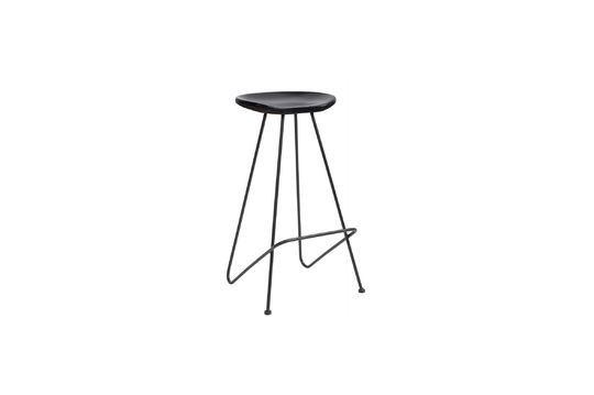 Ohis Wooden bar stool Clipped