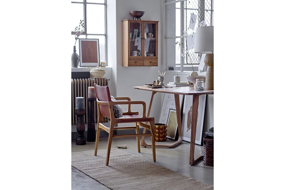 A living room chair signed by Bloomingville in a cosy spirit