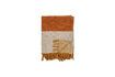 Miniature Orange cotton blanket Motril 1