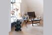 Miniature Otis brown rattan armchair 2