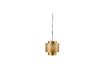 Miniature Ouatia golden metal cealing lamp 1