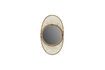 Miniature Oval bamboo mirror Moon 1