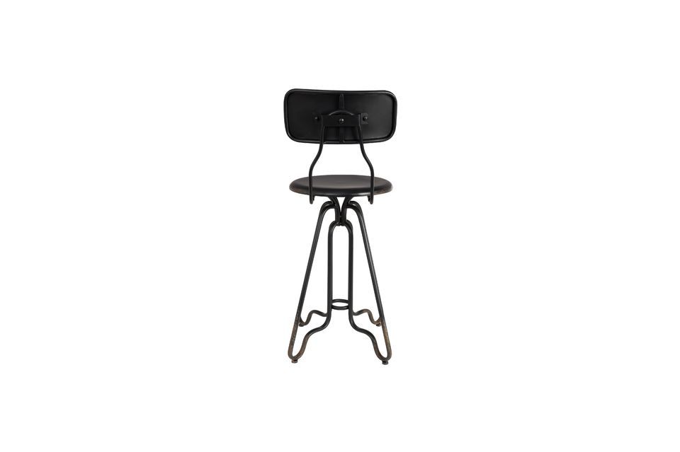 Ovid black Bar stool - 5