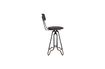 Miniature Ovid black Bar stool 9